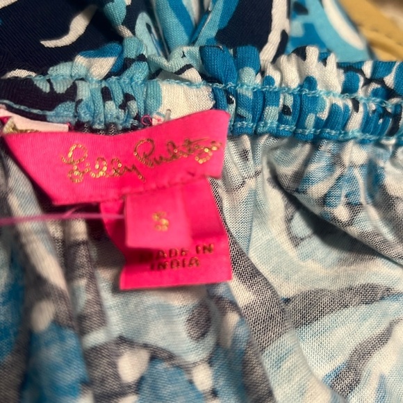 🎉💙HP🩵🎉Lilly Pulitzer Blue and White Dress - Picture 7 of 11